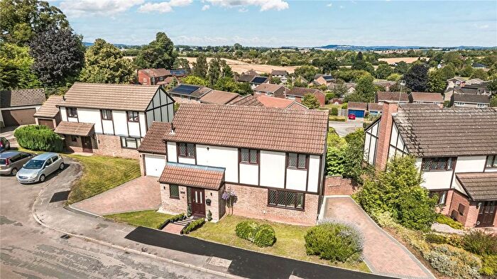 4 Bedroom Detached House For Sale In Redwood Close, Ross-On-Wye, Herefordshire, HR9