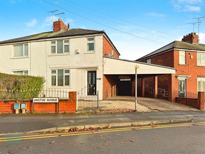 2 Bedroom Semi Detached House For Sale In Anston Avenue, Worksop, S81