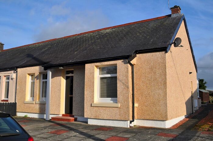 2 Bedroom Semi-Detached Bungalow For Sale In Rhoniston, Queen's Road, Sanquhar, DG4