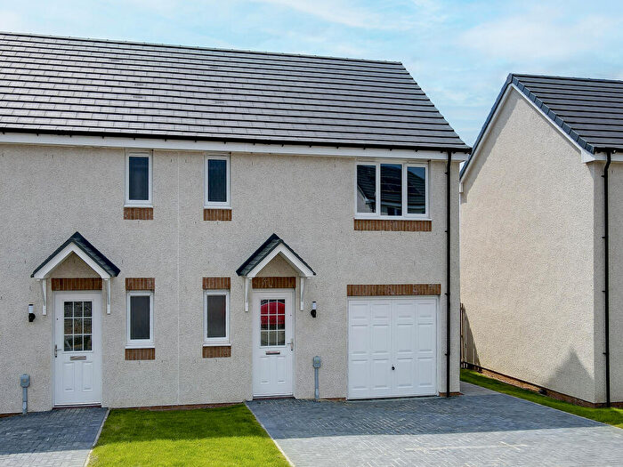 3 Bedroom Semi Detached House For Sale In Baird Road, Monkton, Ayrshire, KA9