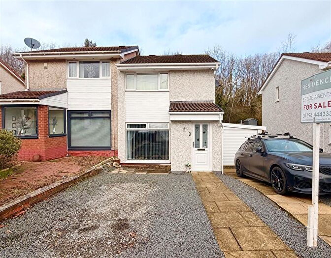 2 Bedroom Semi Detached House For Sale In Armour Court, Blantyre, Glasgow, G72