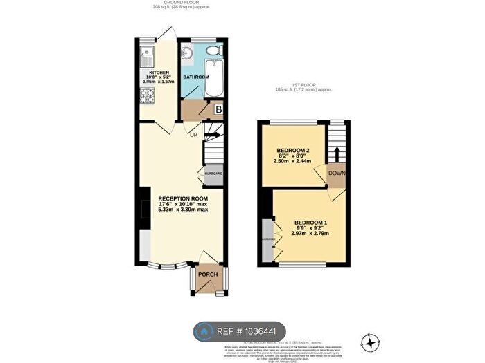 2 Bedroom End Of Terrace House To Rent In Chertsey Road, Feltham, TW13