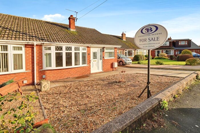 2 Bedroom Semi-Detached Bungalow For Sale In Delves Close, Shavington, Crewe, CW2