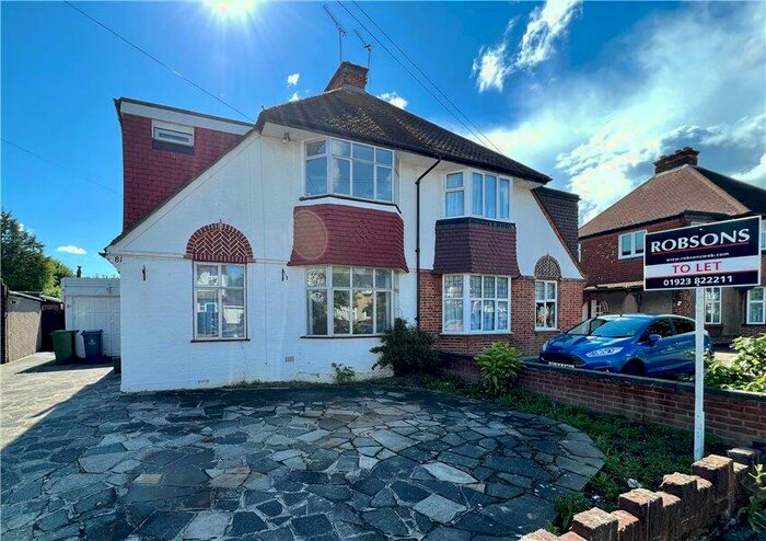 4 Bedroom Semi-Detached House To Rent In Hill Road, HA5