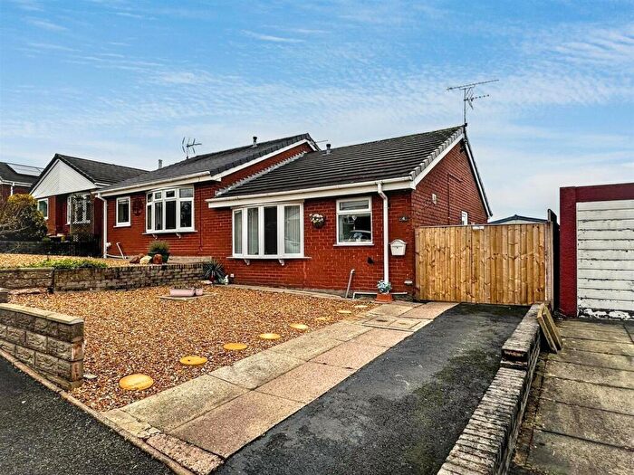 2 Bedroom Semi-Detached Bungalow For Sale In Botham Drive, Cheddleton, Staffordshire, ST13