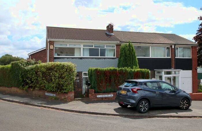 3 Bedroom Semi-Detached House For Sale In St. Andrews Drive, Low Fell, Gateshead, NE9