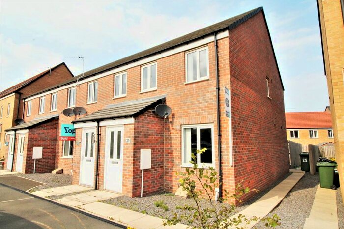 2 Bedroom End Of Terrace House To Rent In Garcia Drive, Ashington, Northumberland, NE63