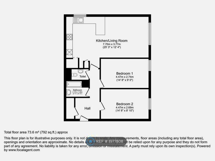 2 Bedroom Flat To Rent In Nine Acre Court, Salford, M5