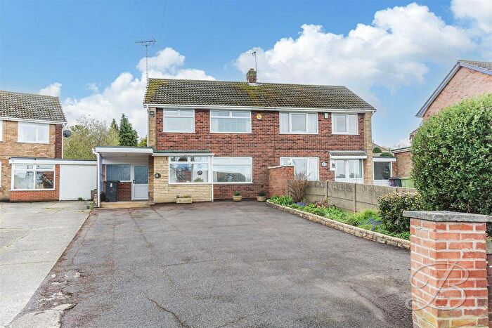 3 Bedroom Semi Detached House For Sale In The Coppice, Shirebrook, Mansfield, NG20