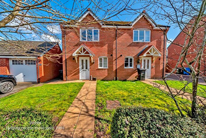 2 Bedroom Semi Detached House For Sale In Colliers Way, Huntington, Cannock, WS12