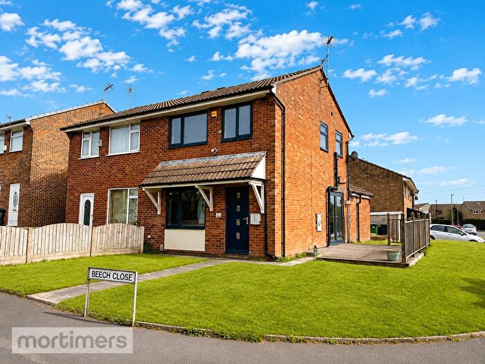 2 Bedroom Semi-detached House For Sale In Beech Close, Rishton, Blackburn, Lancashire, BB1