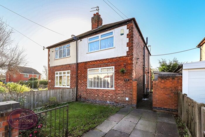 2 Bedroom Semi Detached House For Sale In Alandene Avenue, Watnall, Nottingham, NG16