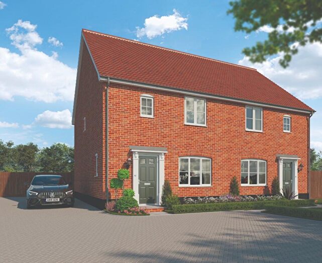 3 Bedroom Semi-Detached House For Sale In Off Roman Way, Halesworth, Suffolk, IP19