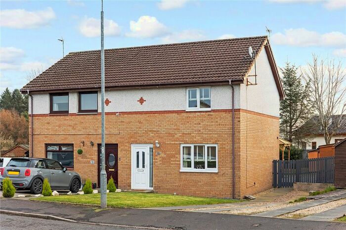 2 Bedroom Semi-Detached House For Sale In Mcewan Crescent, Mossblown, Bth, South Ayrshire, KA6