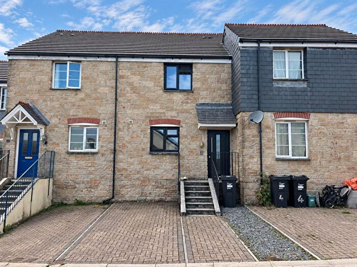 2 Bedroom Terraced House For Sale In Helena Court, Penwithick, St. Austell, PL26