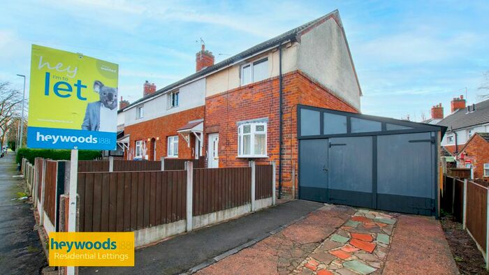 2 Bedroom End Of Terrace House To Rent In Hassam Avenue, Cross Heath, Newcastle-Under-Lyme, ST5
