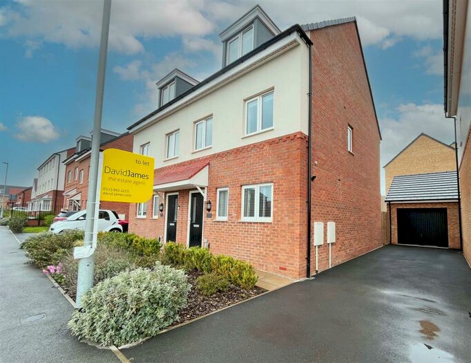 3 Bedroom Semi-Detached House To Rent In Hopwood Road, Chase Farm, Gedling, Nottingham, NG4