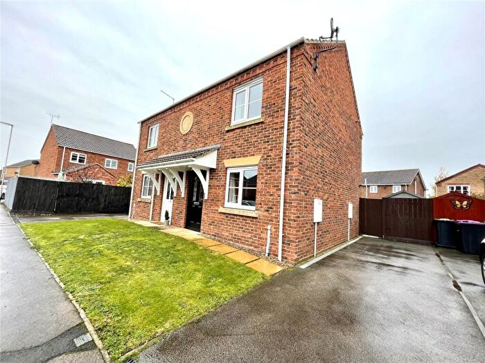 2 Bedroom Semi Detached House To Rent In Post Mill Close, North Hykeham, Lincoln, Lincolnshire, LN6