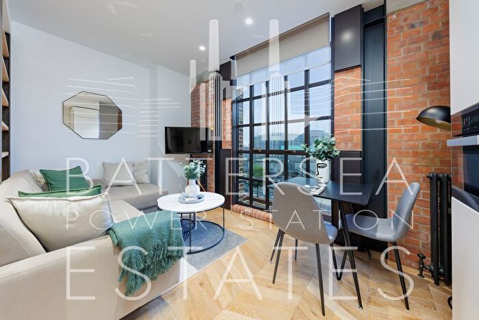 Studio To Rent In L-, Battersea Power Station, Circus Road East, SW11