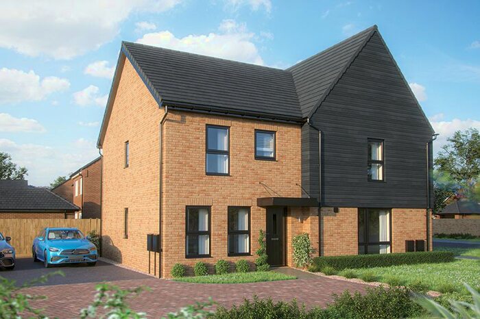 3 Bedroom Semi-Detached House To Rent In Leaf Living At The Atrium, Overstone, Northamptonshire, NN6