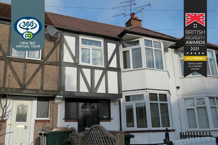 3 Bedroom Terraced House To Rent In Myrtle Grove, Earlsdon, Coventry CV5