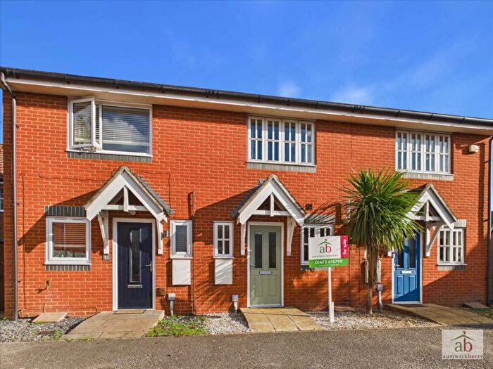 2 Bedroom Terraced House For Sale In Damselfly Road, Ravenswood, IP3