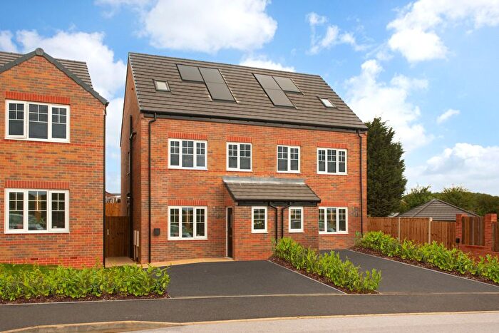 3 Bedroom Semi Detached House For Sale In "The Salbury" At Falconwood Gardens, Clifton, Nottingham, NG11