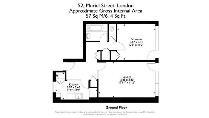 1 Bedroom Flat For Sale In Muriel Street, Islington, London, N1