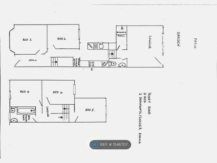 5 Bedroom Semi-Detached House To Rent In Priory Road, Southampton, SO17