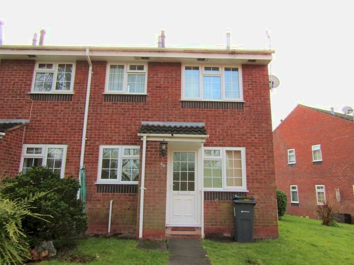 1 Bedroom End Of Terrace House To Rent In Newhall Farm Close, Sutton Coldfield, B76