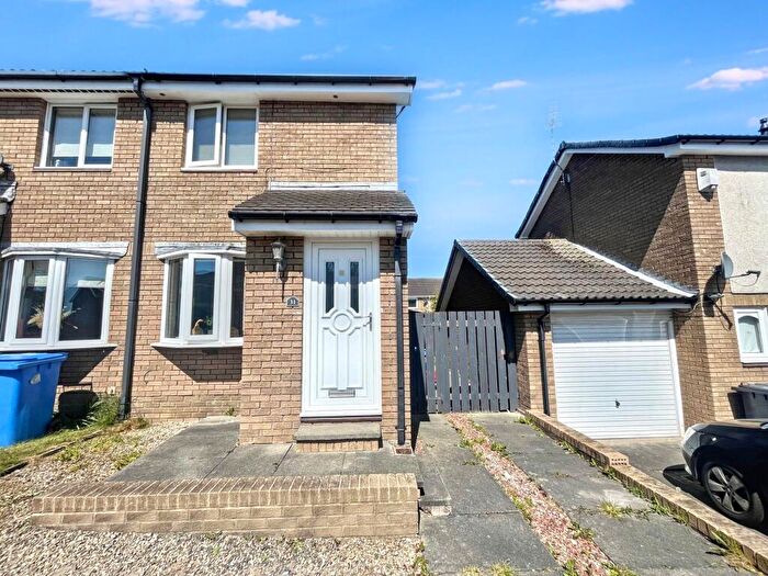 2 Bedroom Semi-Detached House For Sale In Castle Way, Pegswood, Morpeth, Northumberland, NE61