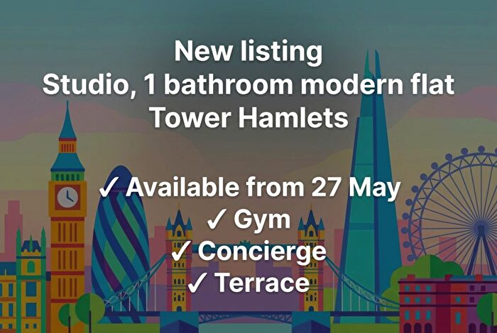 Studio To Rent In Harbour Way, London, E14