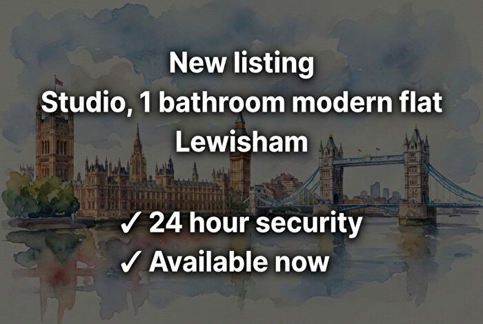 Studio To Rent In New Cross Road, London, SE14