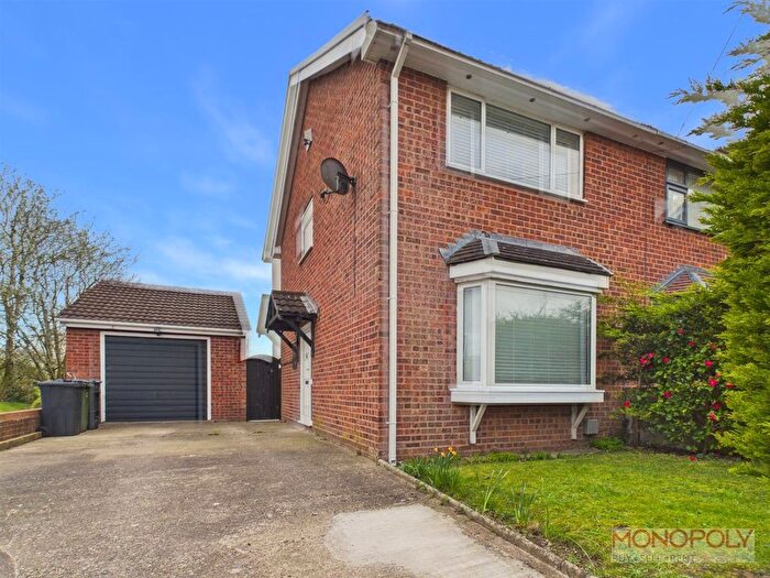 2 Bedroom Semi-Detached House For Sale In Mayflower Drive, Marford, Wrexham, LL12
