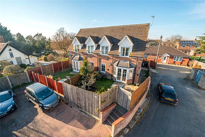 3 Bedroom Semi-Detached House For Sale In Mitre Close, Woolpit, Bury St. Edmunds, Suffolk, IP30