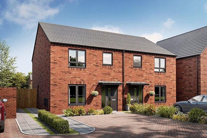 3 Bedroom Semi Detached House For Sale In "The Satterstead - Plot " At Red Kite Drive, Kenton Bank Foot, Newcastle Upon Tyne, NE13