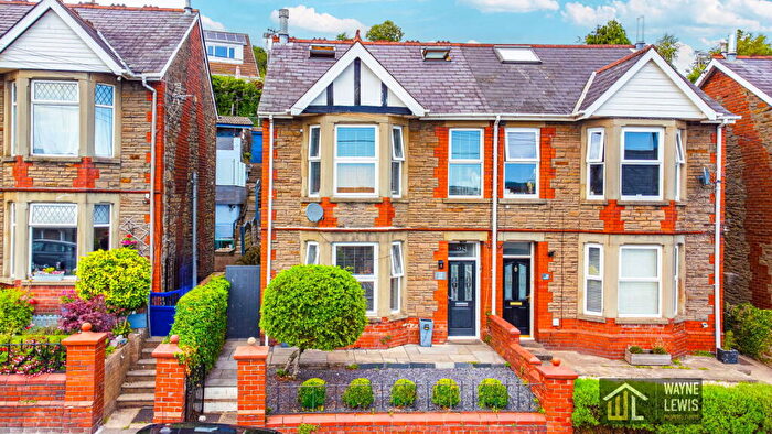 2 Bedroom Semi-Detached House For Sale In Tydfil Road, Bedwas, Caerphilly, CF83