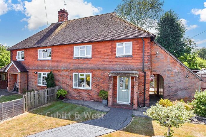 3 Bedroom Semi-Detached House For Sale In Guillod Cottages, Graffham, Petworth, West Sussex, GU28