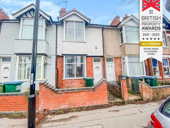 3 Bedroom Terraced House To Rent In Earlsdon Avenue North, Earlsdon, Coventry, CV5