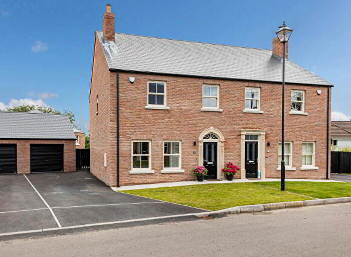 3 Bedroom Semi-Detached House For Sale In Churchview Meadows, Hillsborough, BT26