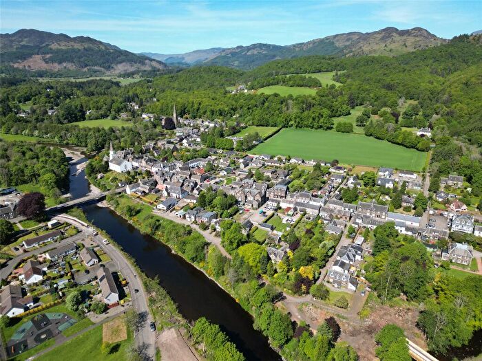 4 Bedroom Semi-Detached House For Sale In Drummond Street, Comrie, Crieff, Perth And Kinross, PH6