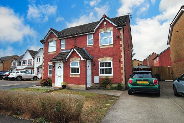 2 Bedroom Semi-Detached House For Sale In Great Burnet Close, St Mellons, Cardiff, CF3