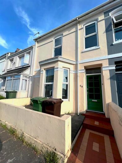 3 Bedroom Terraced House To Rent In Cromwell Road, Plymouth, PL4