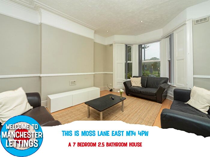 7 Bedroom Terraced House To Rent In Moss Lane East Manchester, M14