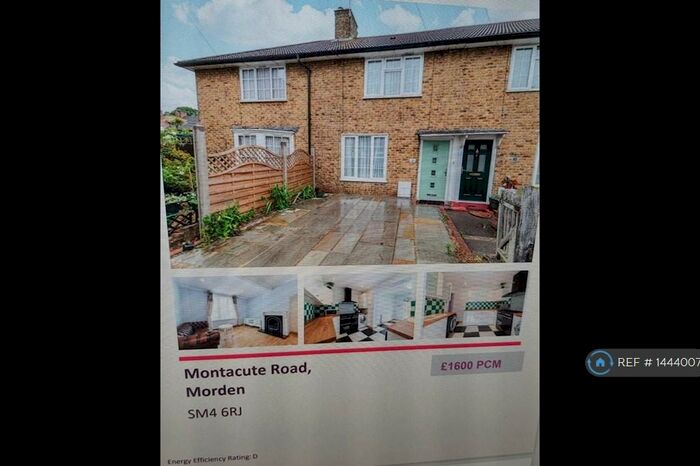 2 Bedroom Terraced House To Rent In Montacute Road, Morden, SM4