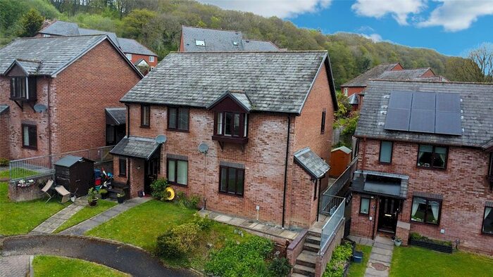 2 Bedroom Semi-Detached House For Sale In Campion Close, Llanllwchaiarn, Newtown, Powys, SY16