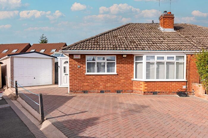 2 Bedroom Semi-detached House For Sale In Carlton Close, Bulkington, Bedworth, Warwickshire, CV12