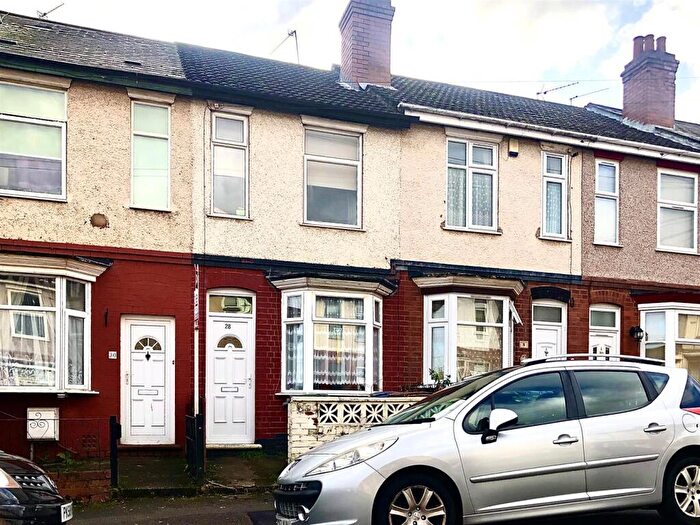 2 Bedroom Terraced House To Rent In St Agathas Road, Coventry, CV2