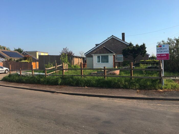 2 Bedroom Semi-Detached Bungalow For Sale In Chestnut Road, Dickleburgh, Diss, IP21