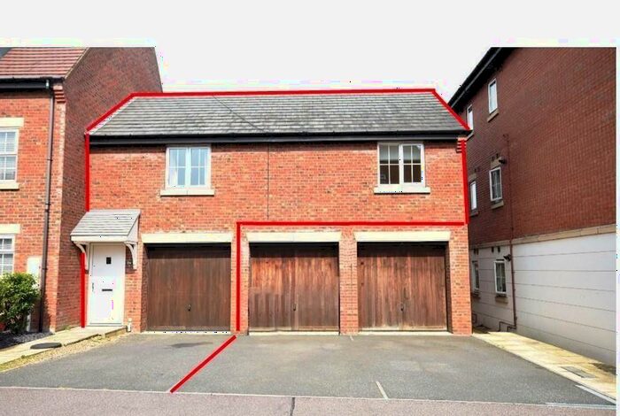 2 Bedroom Flat To Rent In With Garage - Proclamation Avenue, Rothwell, Kettering, NN14